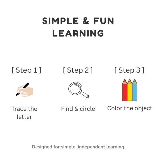 Zumi Alphabet Workbook A–Z Printable | Toddler Learning Activity | Preschool Worksheets | Kids Tracing & Colouring PDF (A4 + US Letter)