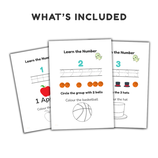 Learn Numbers with Zumi – 1–10 Printable Workbook for Kids (Ages 2–6)