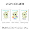 51 Zumi Learning Bundle for Kids (Ages 2–6) | Alphabet, Numbers & Colours Printable Workbooks | Preschool Activity Pack