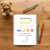 Learn Colours Workbook for Kids (Ages 2–6) | Printable Preschool Activity | Trace, Identify & Colour Learning Pack